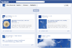 Image of wall posts on Your Brand Page